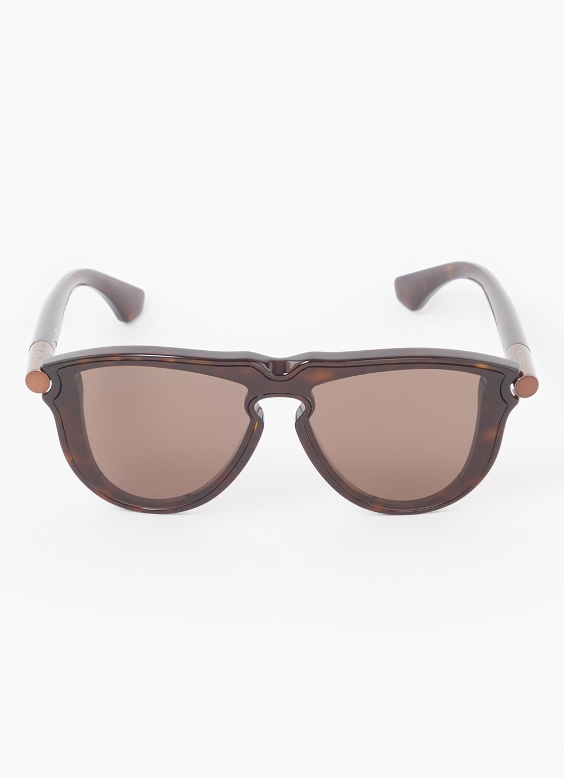 Burberry Zonnebril BE4427 - detail donkerbruin