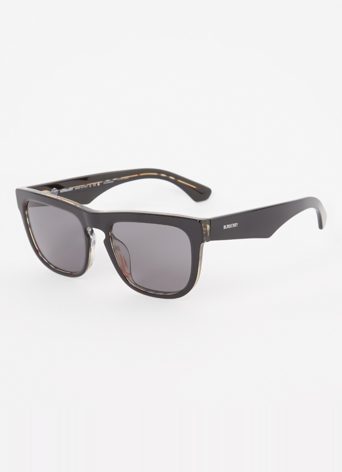 Burberry Zonnebril gepolariseerd BE4431U - voorkant 4 zwart