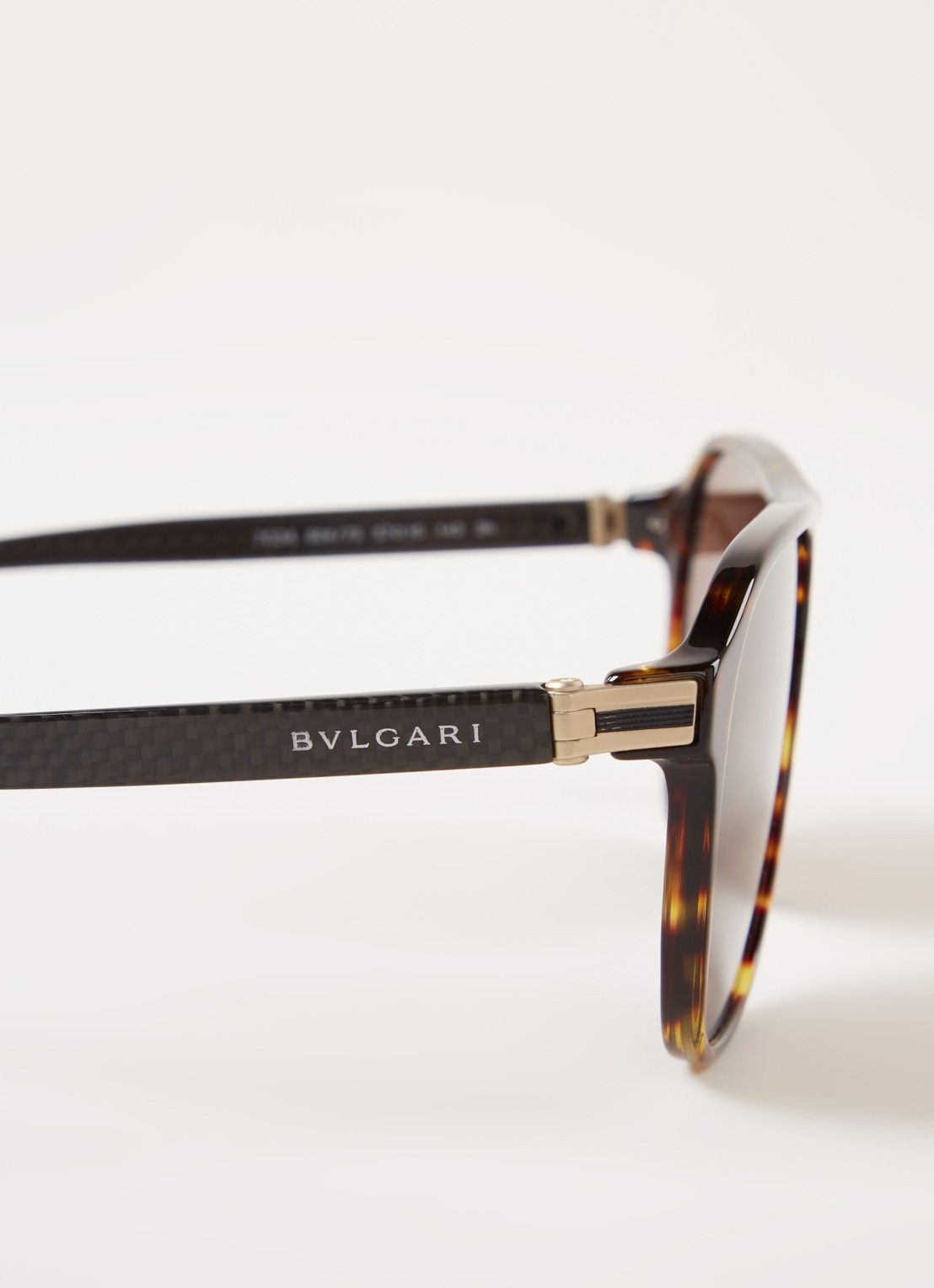 BVLGARI Zonnebril BV7034 - detail 3 donkerbruin