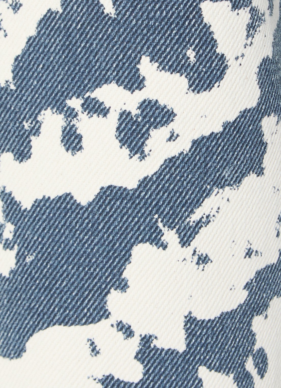 by-bar Lew high waist loose fit jeans met print - detail 6 indigo