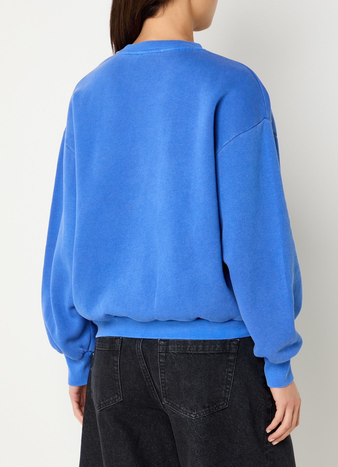 by-bar Lili Lucky sweater met borduring - achterkant 3 blauw