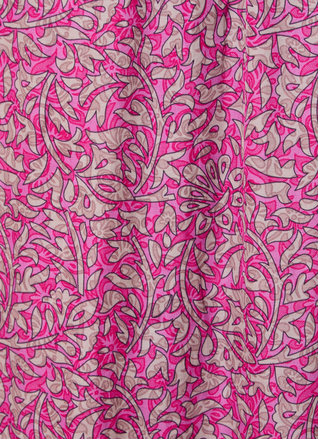 by-bar Mint tuniek met print - detail 5 donkerroze