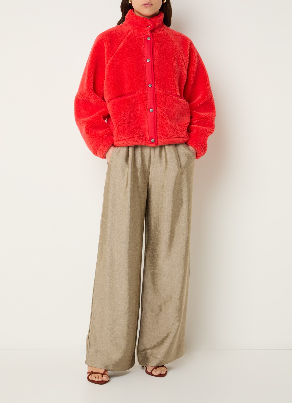 by-bar Steve jack van teddy met steekzakken - voorkant 3 rood
