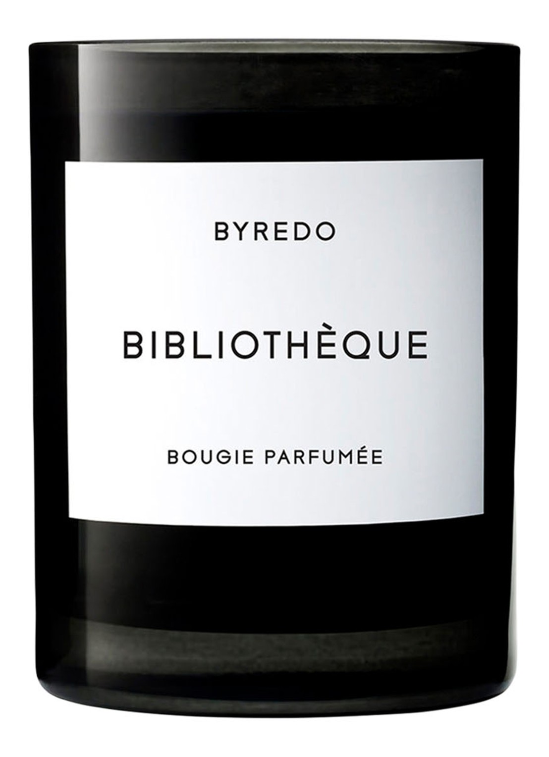 Byredo Bibliotheque Candle - geurkaars 240 gram - voorkant undefined