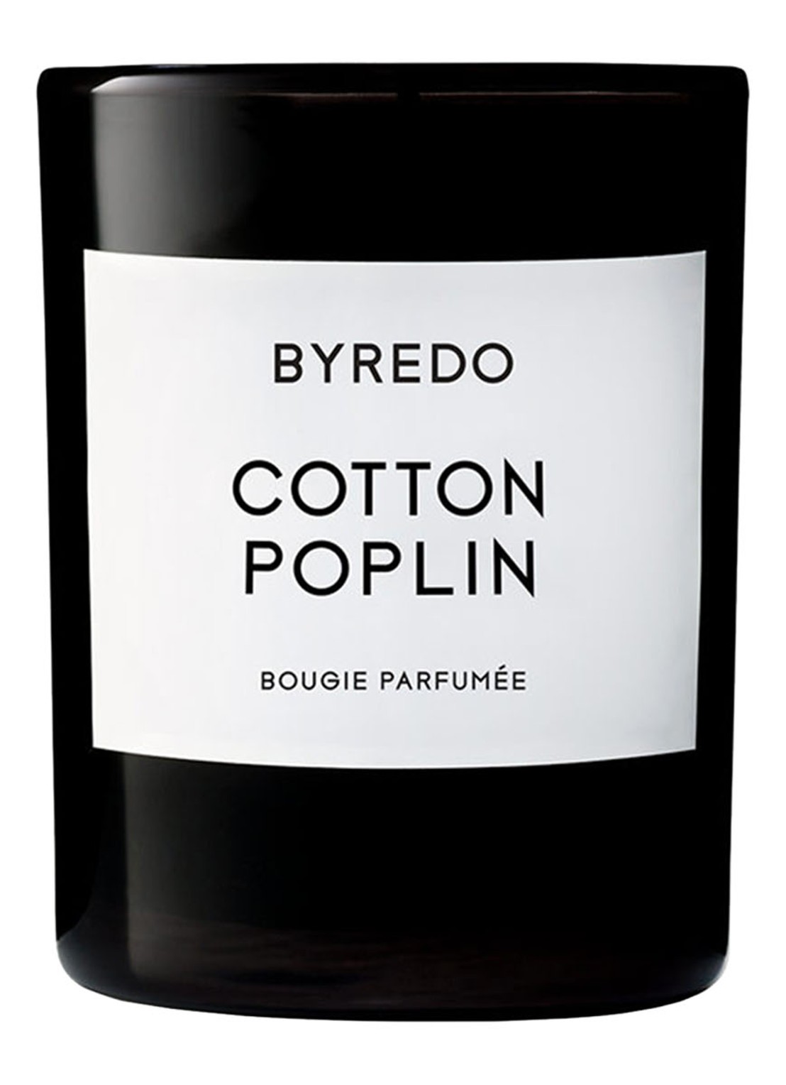 Byredo Cotton Poplin Mini Candle - geurkaars 70 gram - voorkant undefined