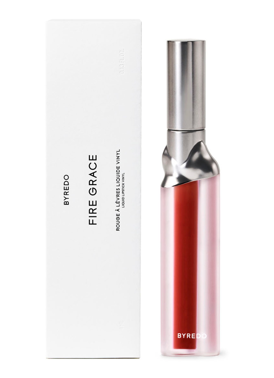 Byredo Liquid Lipstick Matte - vloeibare lipstick - voorkant 4 259 fire grace