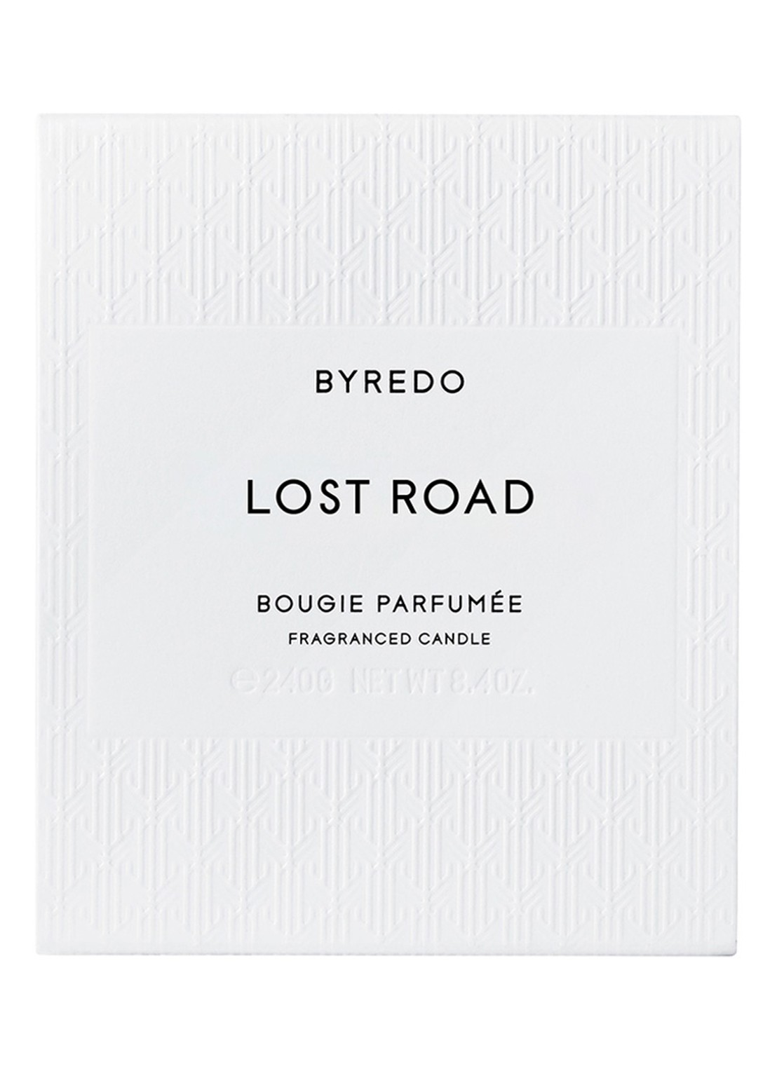 Byredo Lost Road Candle - geurkaars 240 gram - voorkant 2 undefined