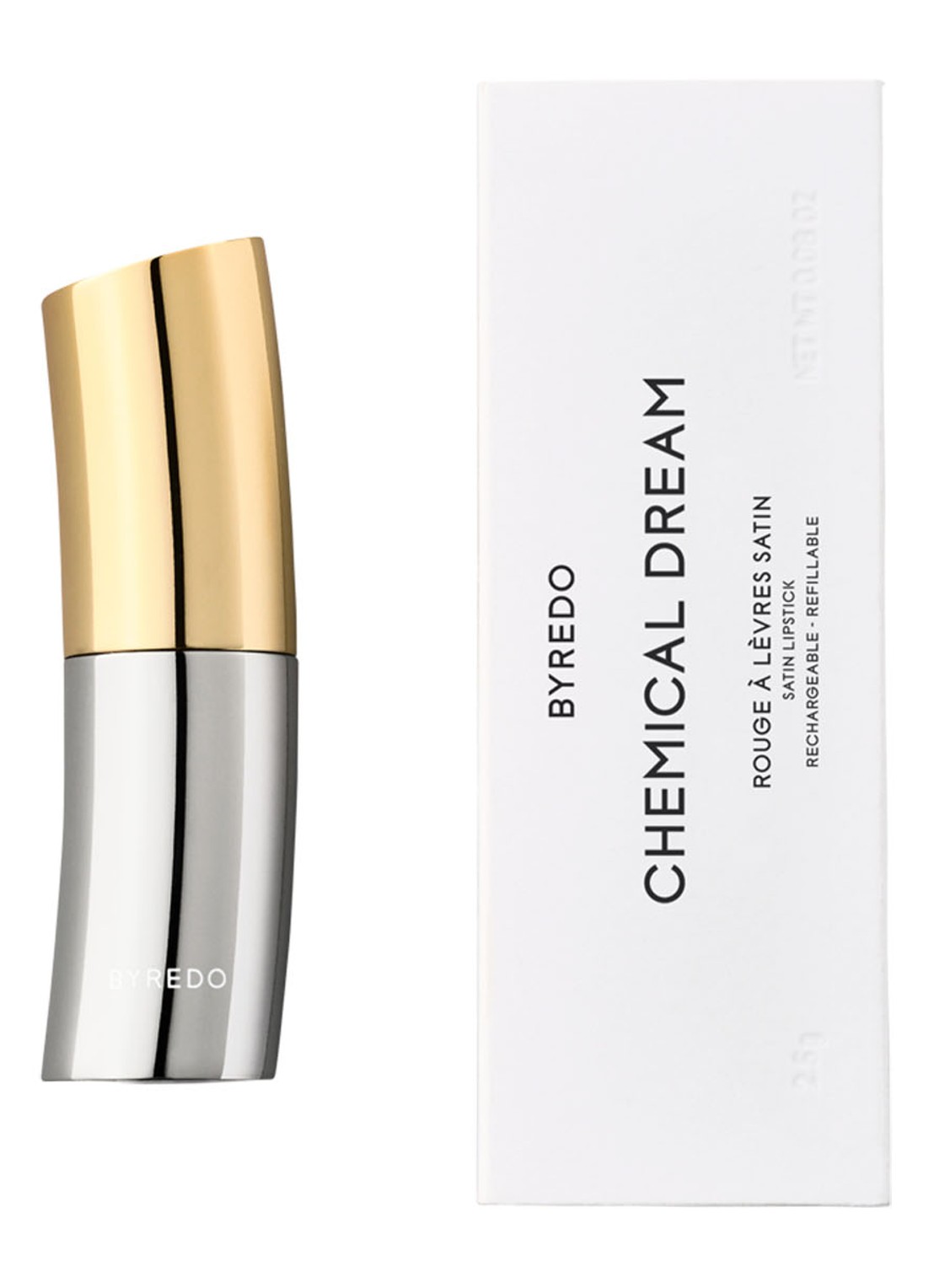 Byredo Satin Lipstick - voorkant 2 202 chemical dream