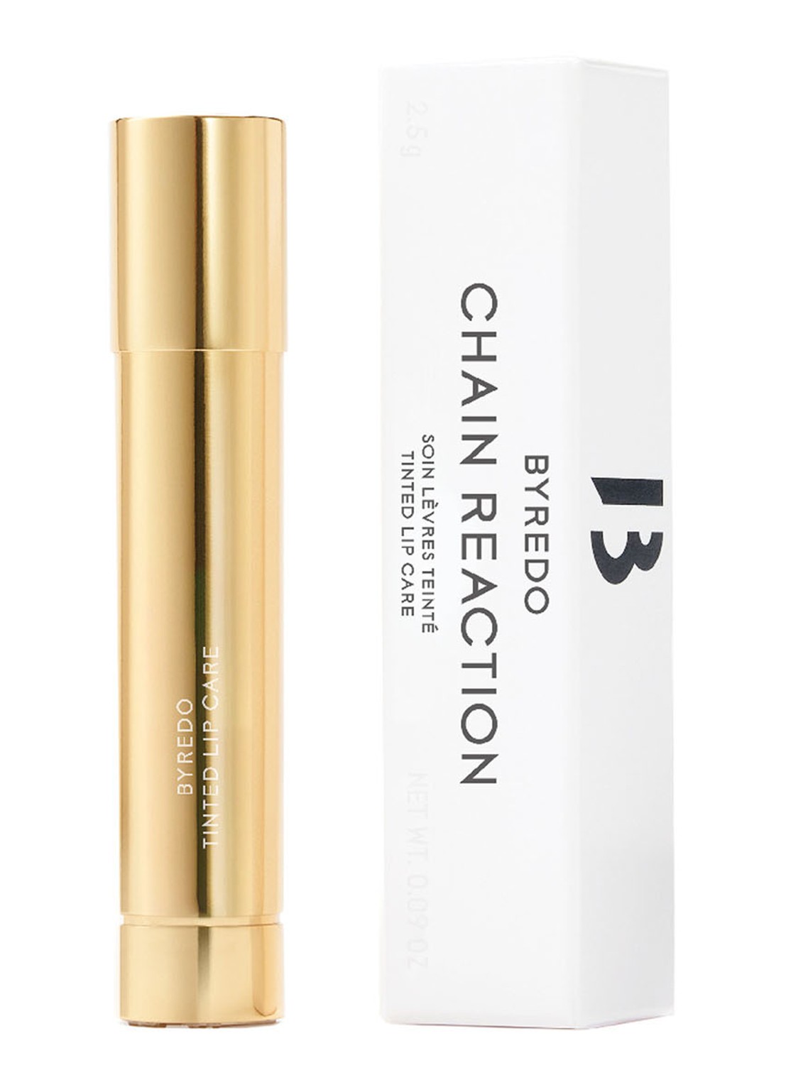 Byredo Tinted Lip Care Refill - navulling lipbalsem - detail 4 chain reaction
