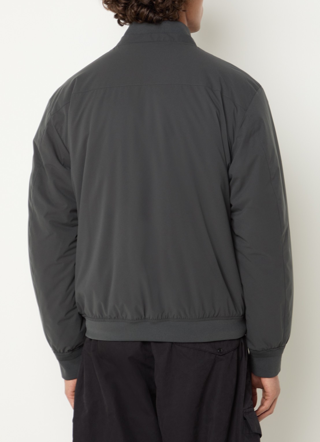 C.P. Company Pro-tek jack met ritszakken - achterkant 4 antraciet