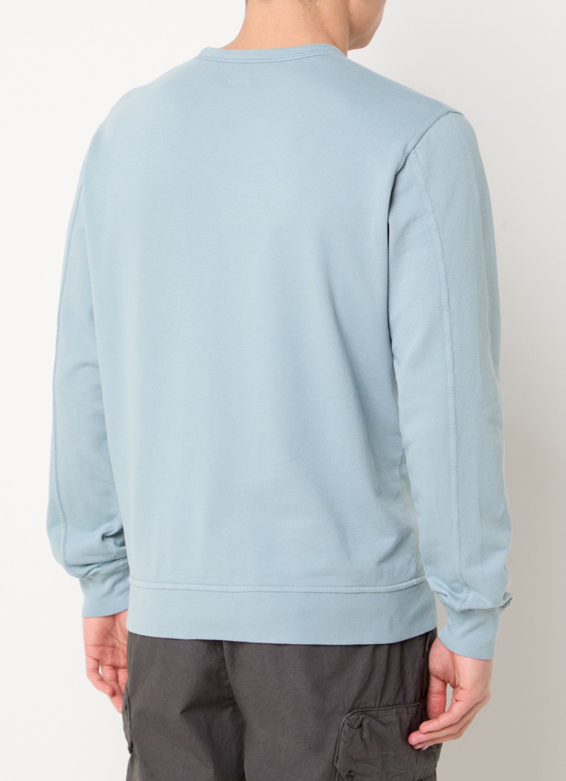 C.P. Company Sweater met logo - achterkant 4 blauw