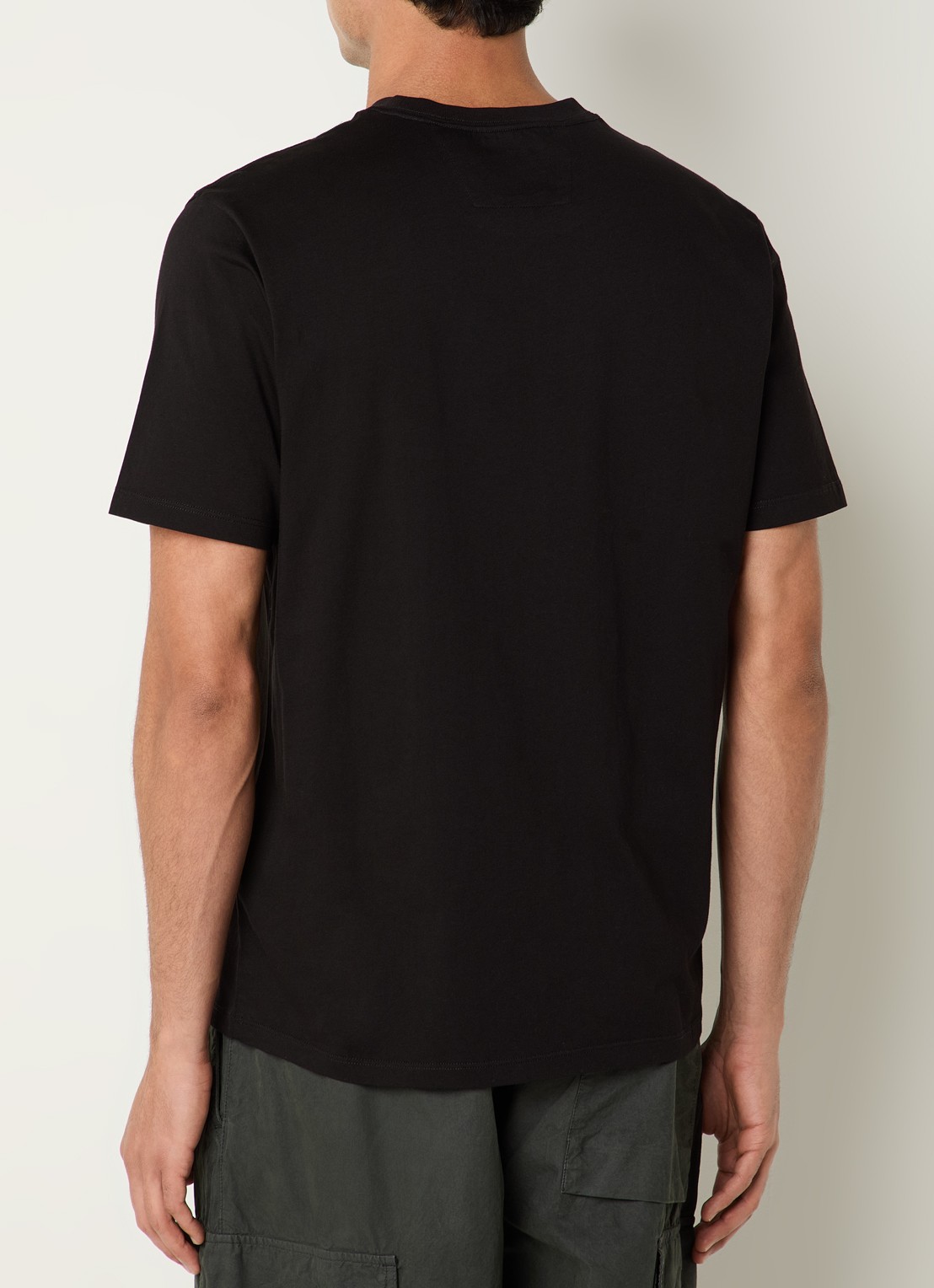C.P. Company T-shirt met logo - achterkant zwart