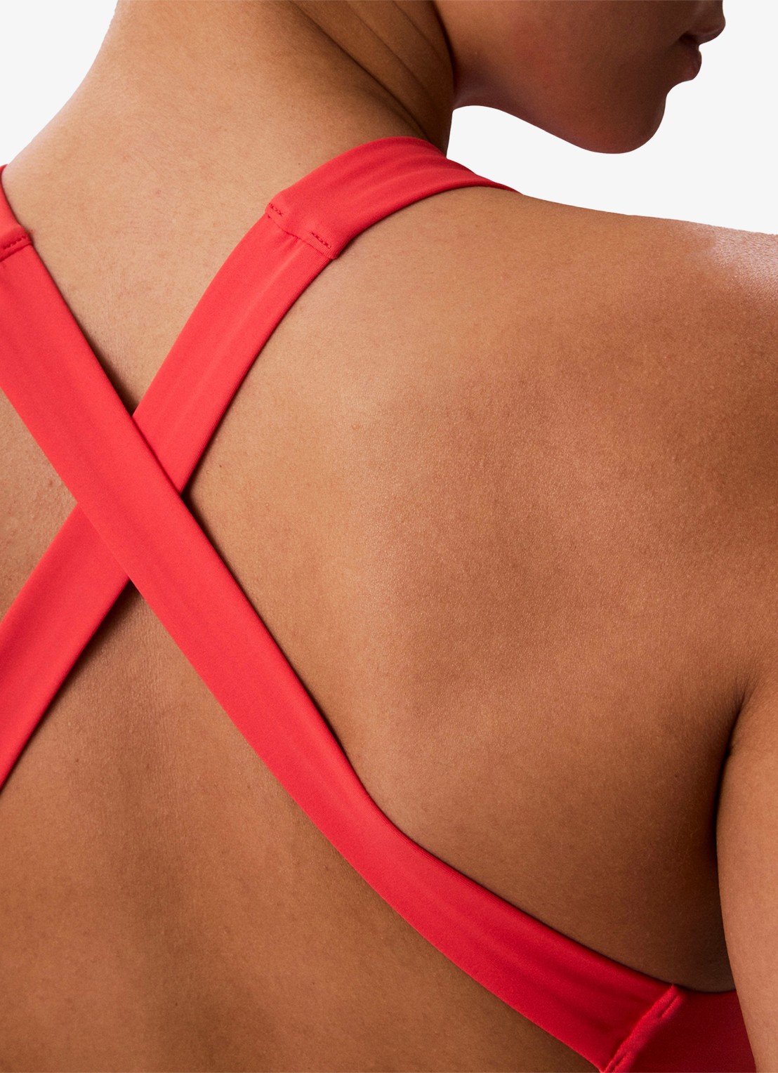 Calvin Klein Badpak met logo - detail 5 roze