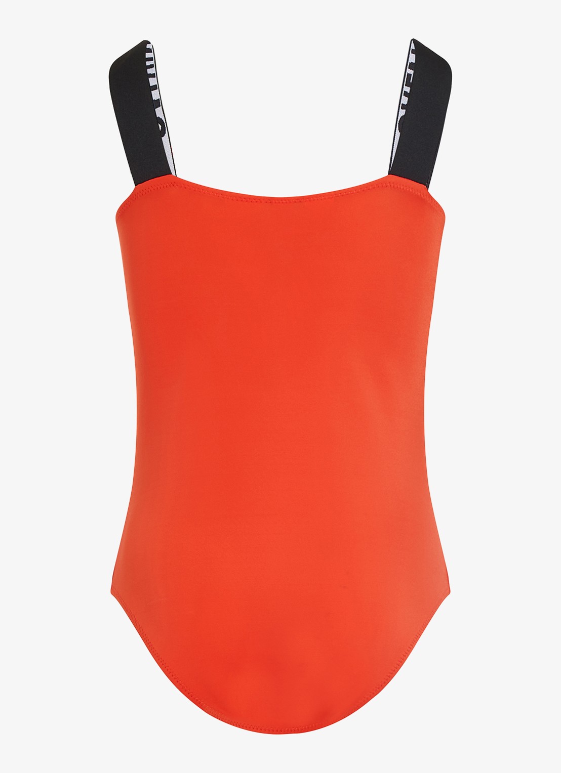 Calvin Klein Badpak met logoprint - achterkant roze