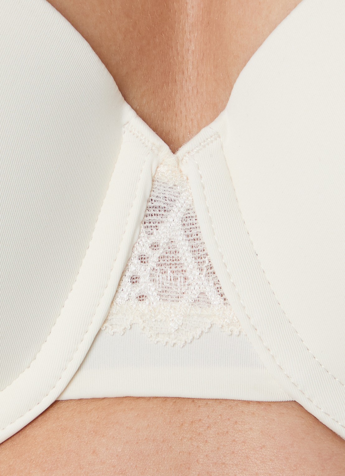 Calvin Klein Balconette BH met details van kant - detail 10 creme