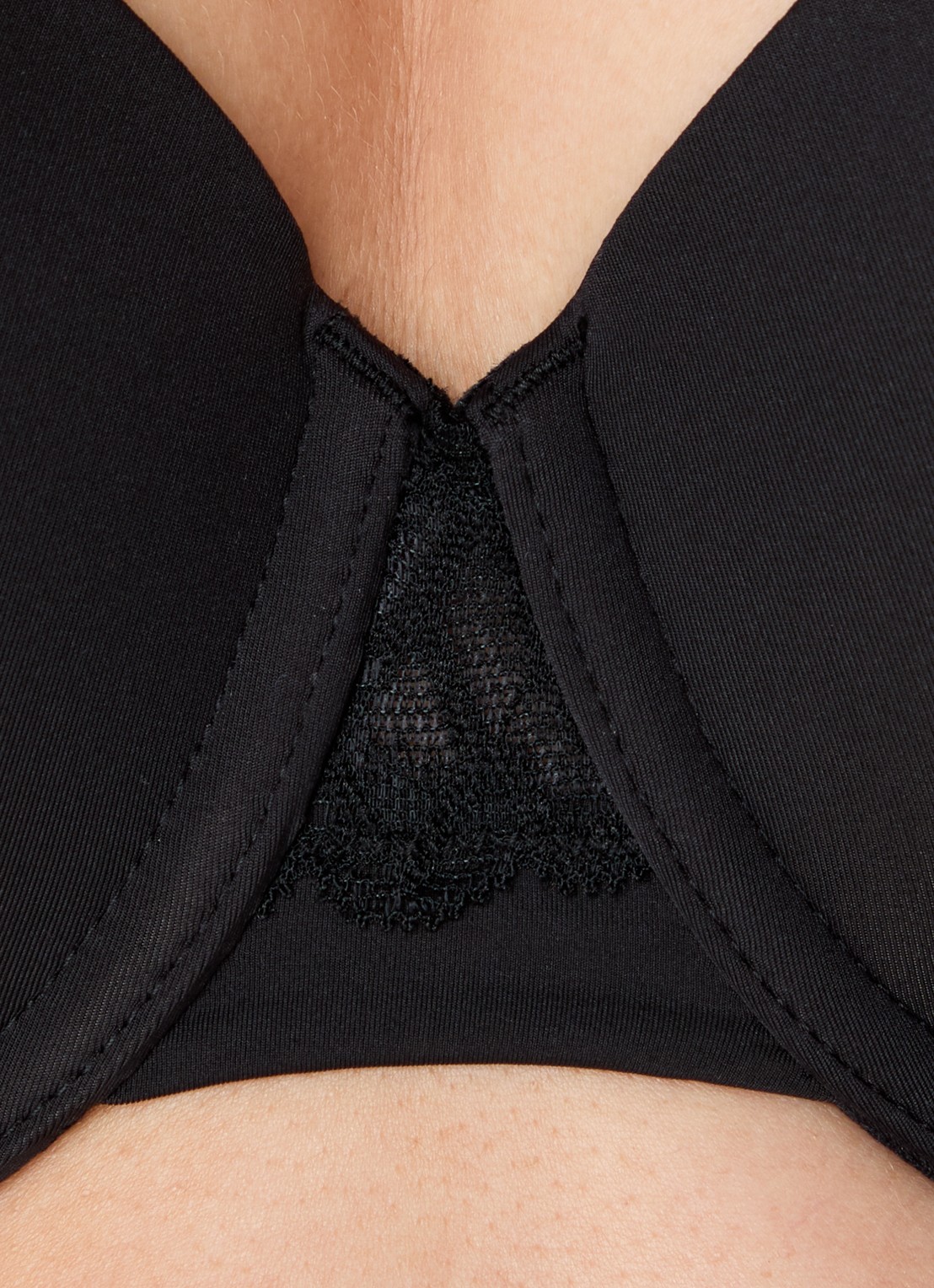 Calvin Klein Balconette BH met details van kant - detail 7 zwart