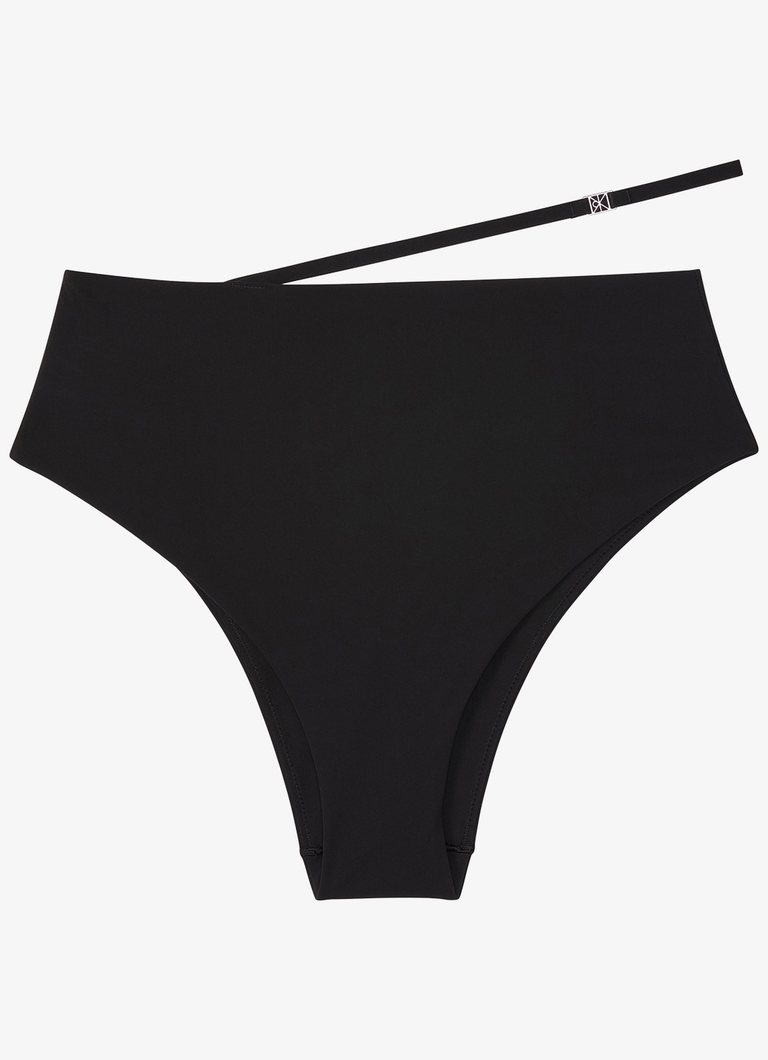 Calvin Klein Bikinislip met logo - voorkant 5 zwart