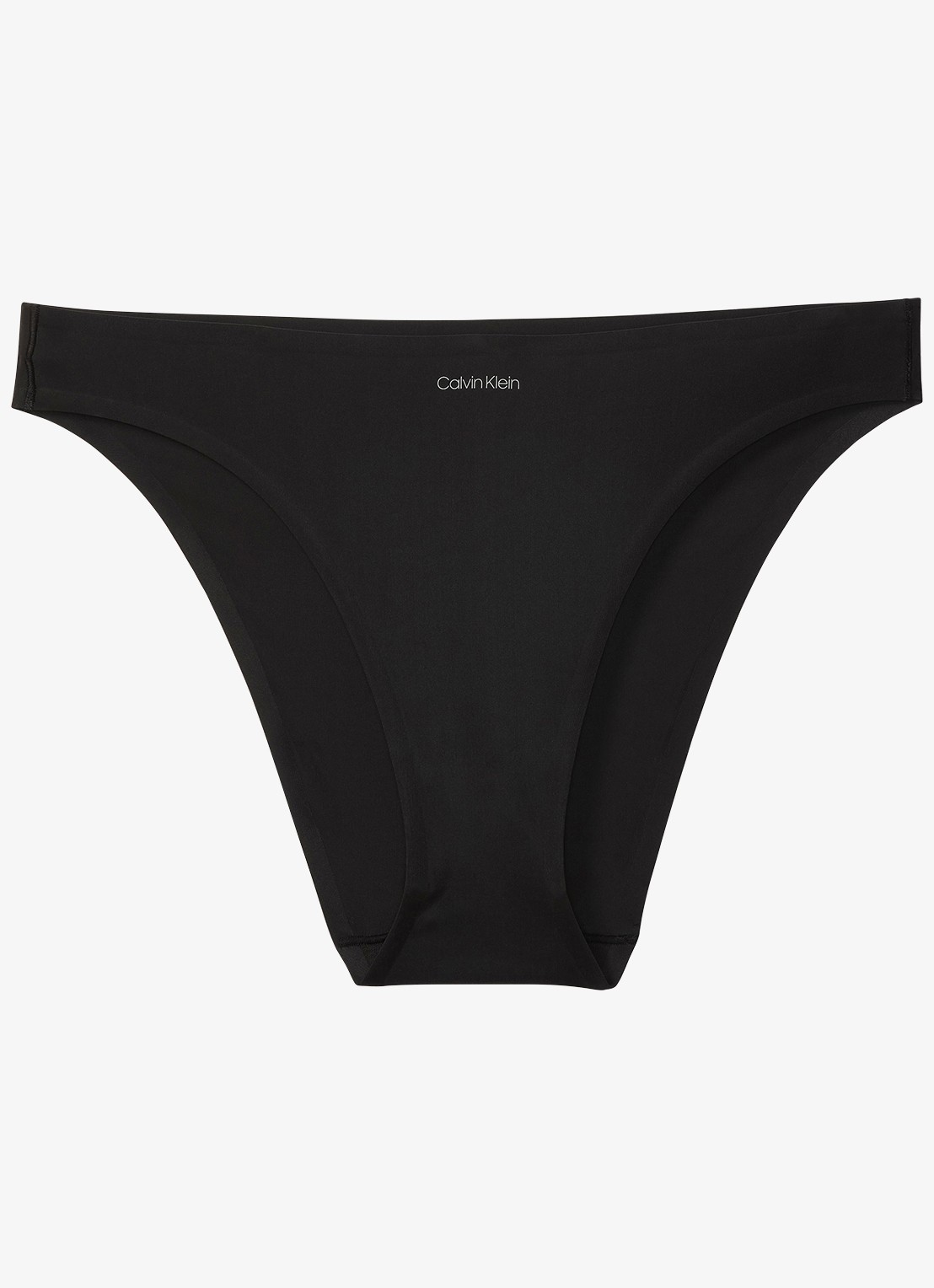Calvin Klein Bikinislip met logo - voorkant 5 zwart