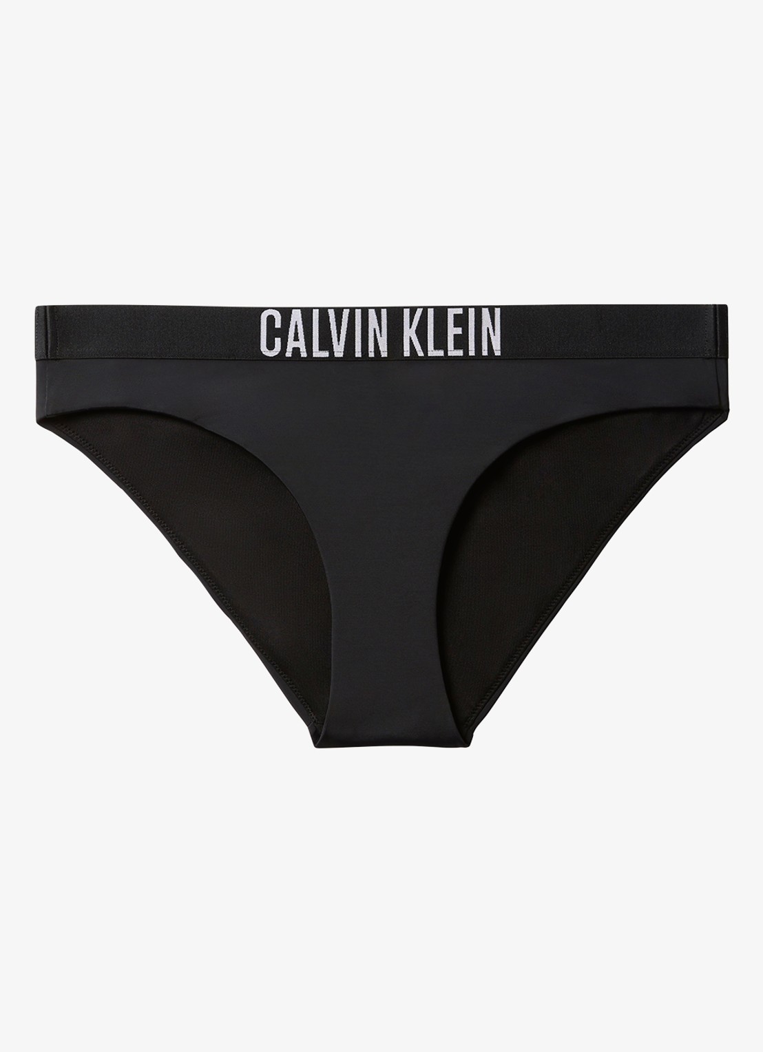 Calvin Klein Bikinislip met logoband - voorkant 2 zwart