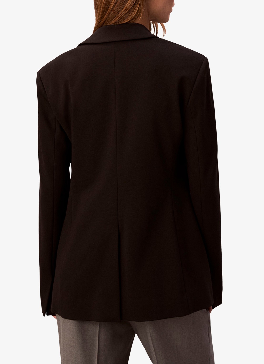 Calvin Klein Blazer met klepzakken - achterkant 6 zwart