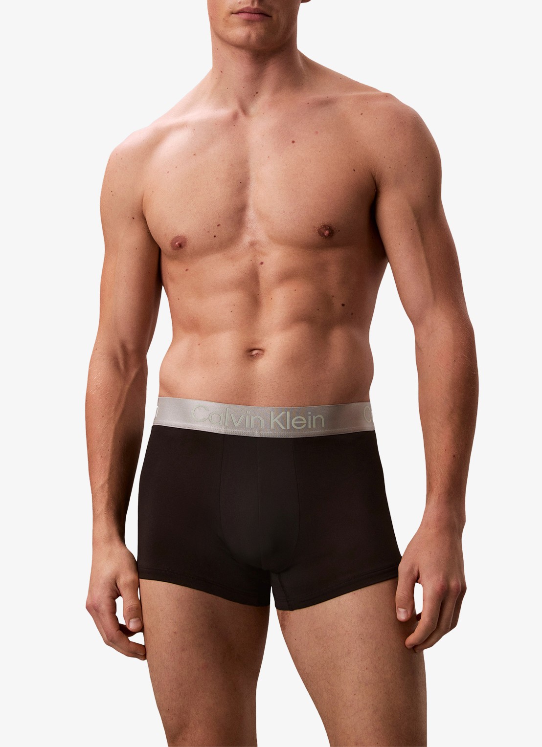 Calvin Klein Boxershorts met logoband in 3-pack - detail 3 beige
