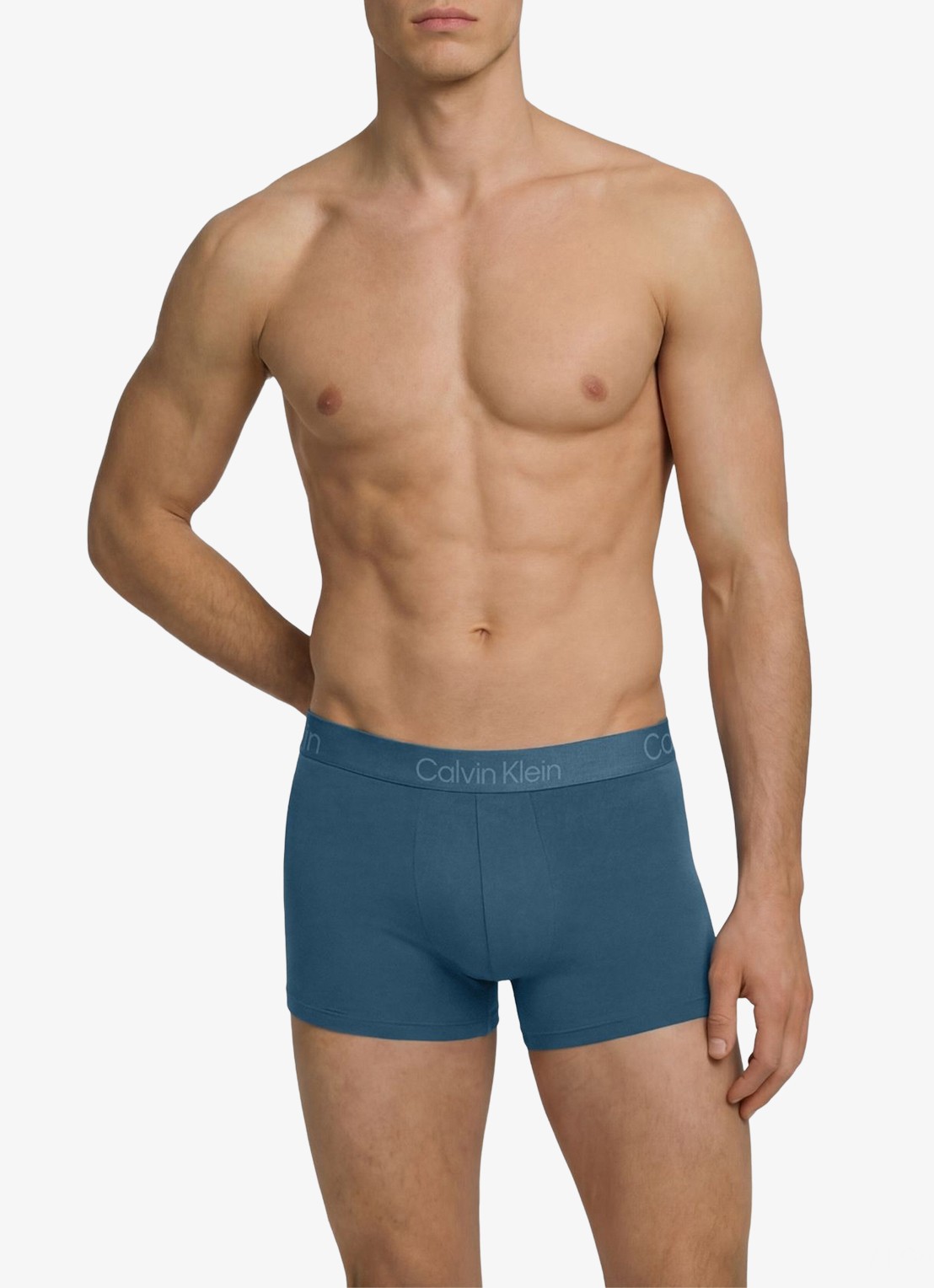 Calvin Klein Boxershorts met logoband in 3-pack - detail 3 donkerblauw