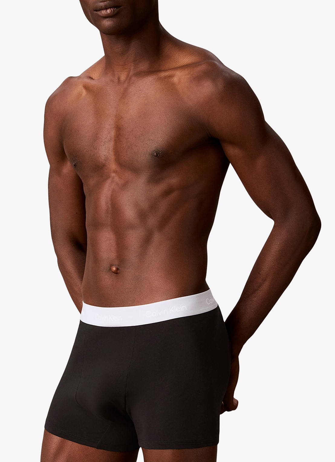 Calvin Klein Boxershorts met logoband in 3-pack - detail 5 blauw