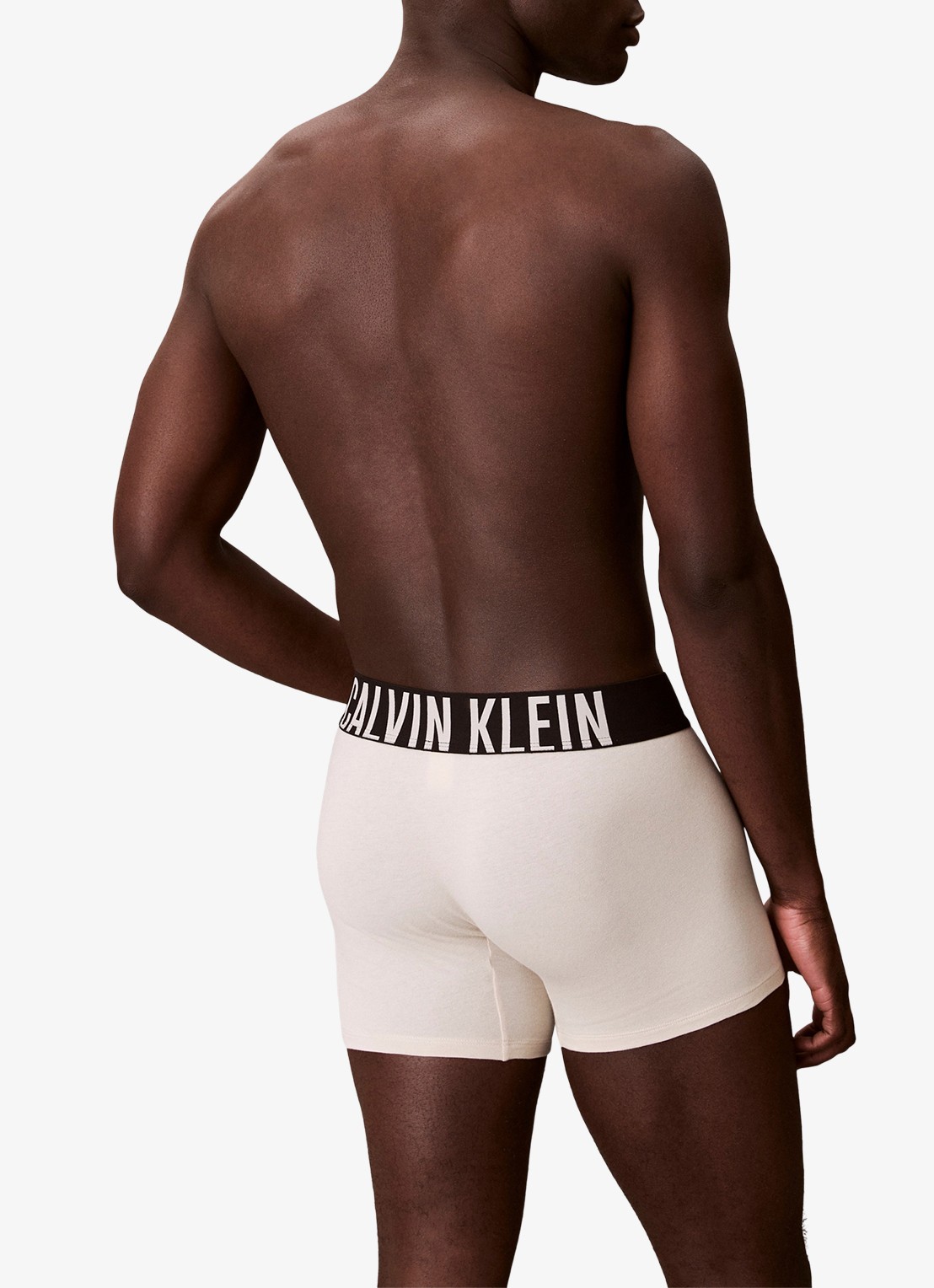 Calvin Klein Boxershorts met logoband in 3-pack - achterkant multicolor