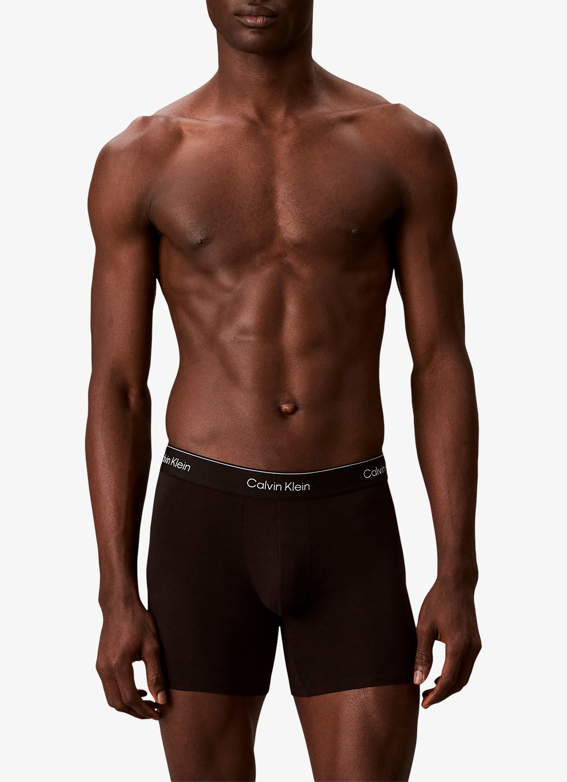 Calvin Klein Boxershorts met logoband in 3-pack - detail 3 zwart
