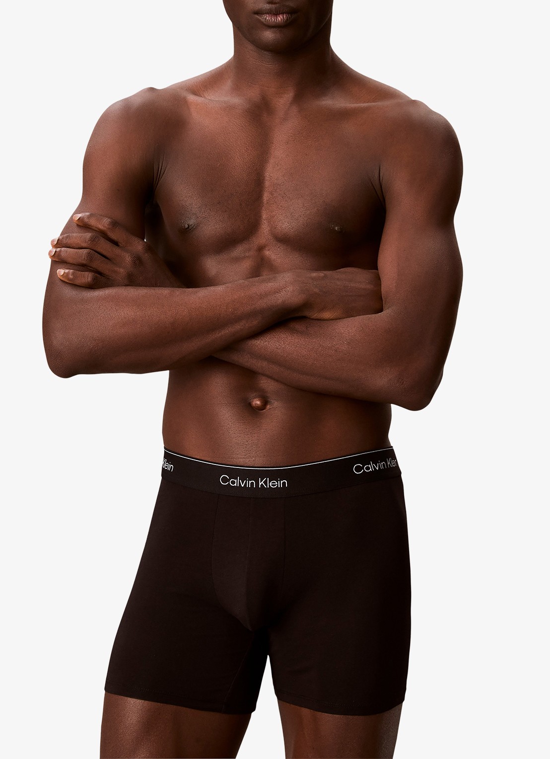 Calvin Klein Boxershorts met logoband in 3-pack - detail 4 zwart