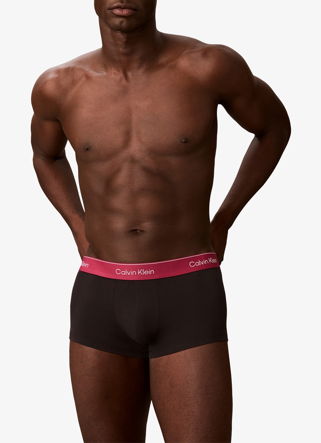 Calvin Klein Boxershorts met logoband in 3-pack - detail 4 blauw