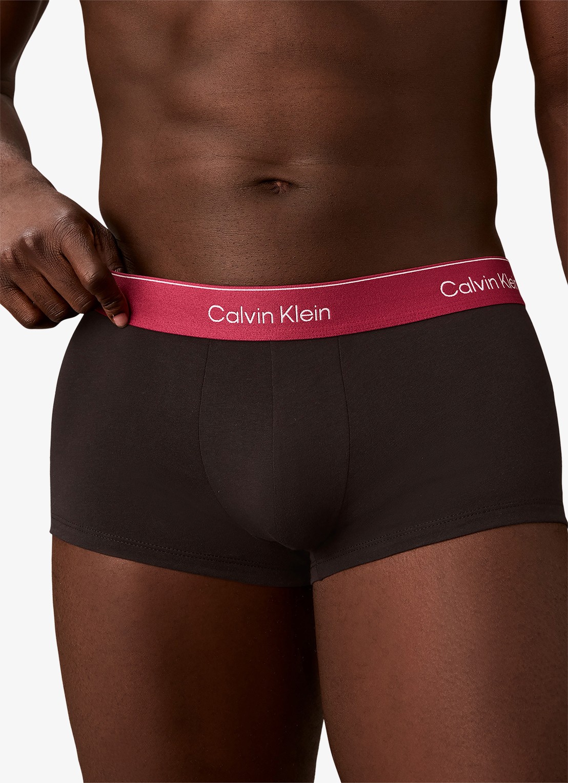 Calvin Klein Boxershorts met logoband in 3-pack - detail 5 blauw