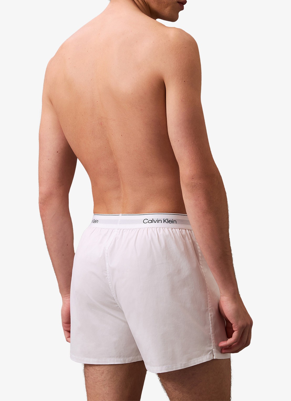 Calvin Klein Boxershorts met logoband in 3-pack - achterkant 5 wit