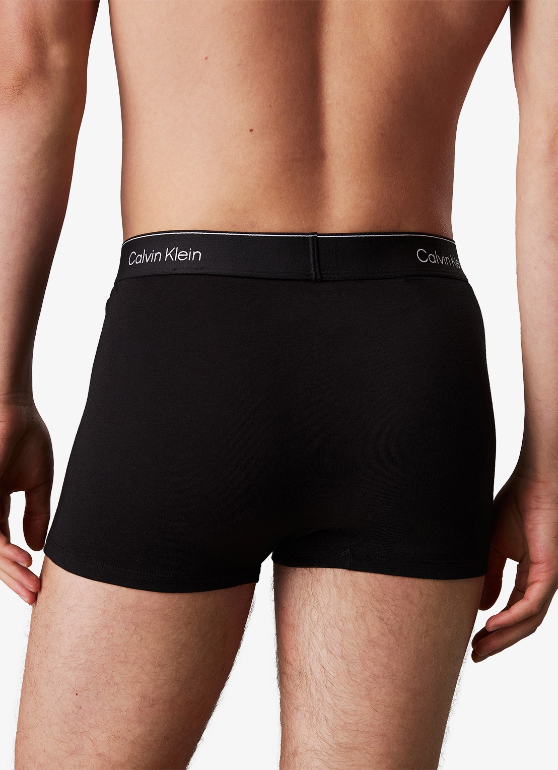 Calvin Klein Boxershorts met logoband in 3-pack - detail 5 diepzwart