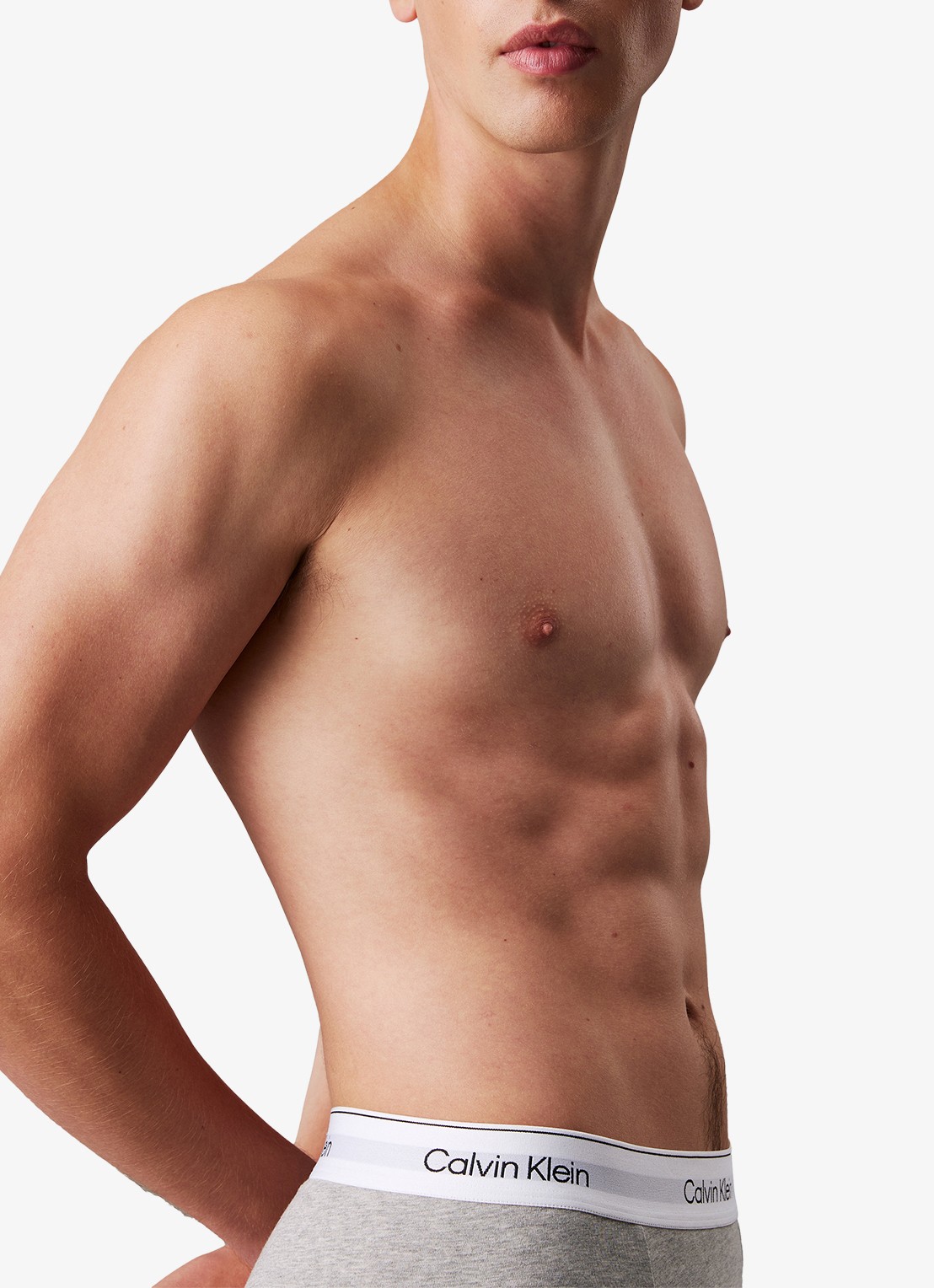 Calvin Klein Boxershorts met logoband in 3-pack - detail 5 multicolor