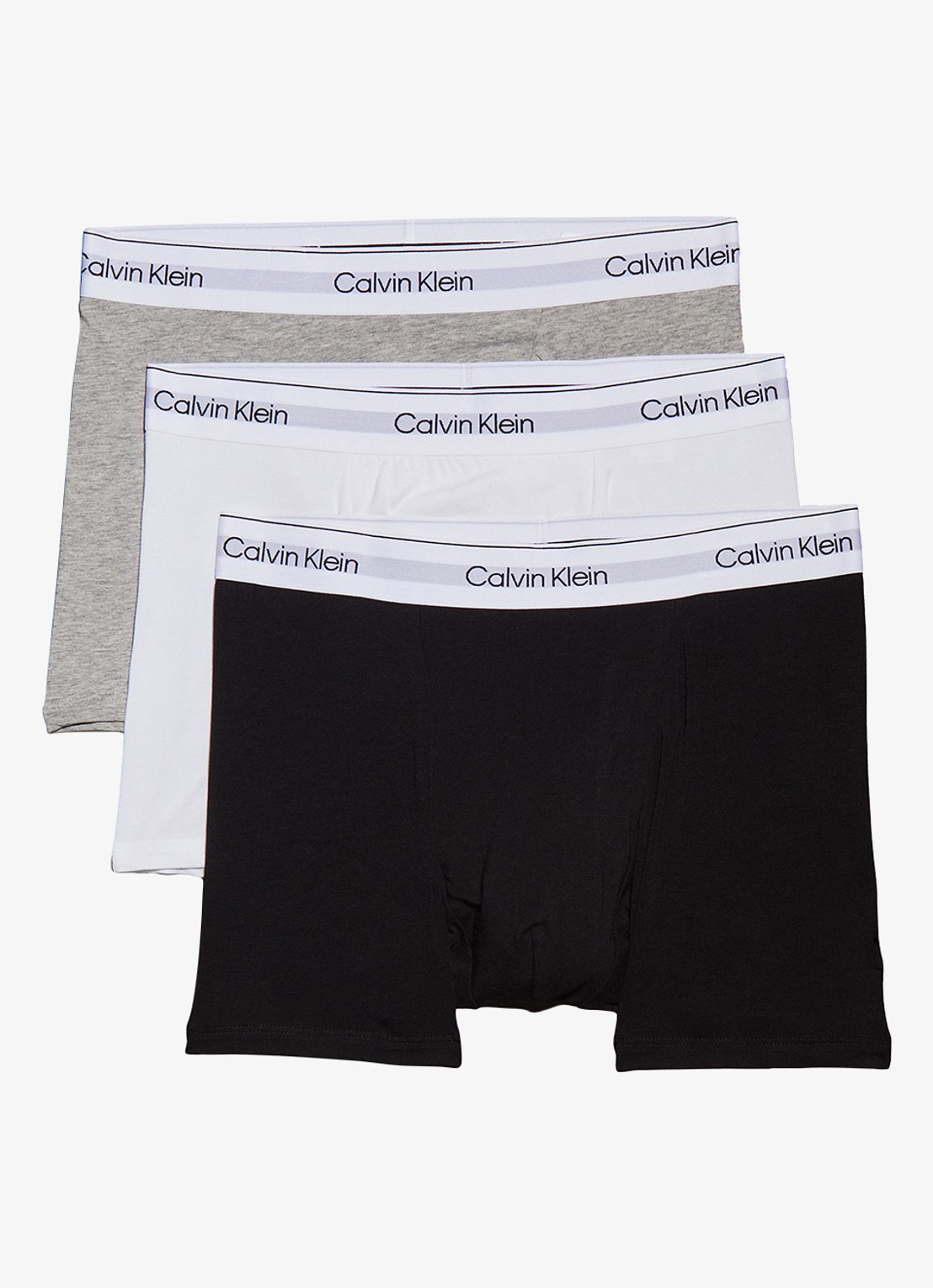 Calvin Klein Boxershorts met logoband in 3-pack - detail 7 multicolor