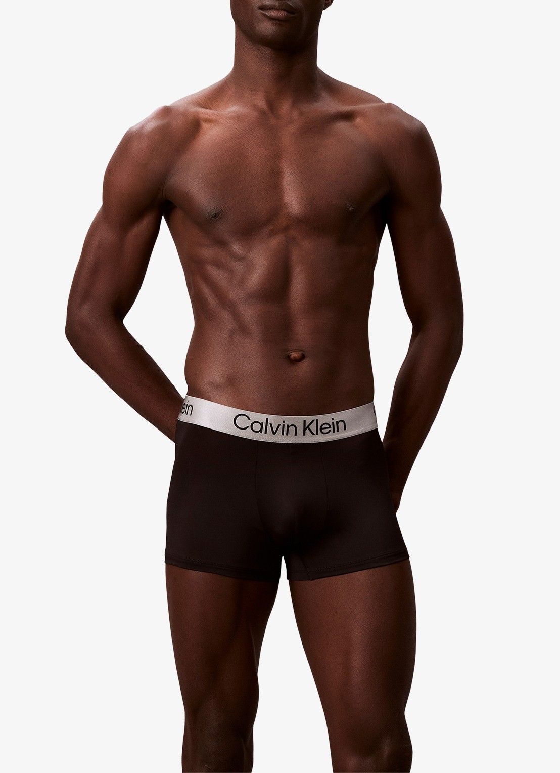 Calvin Klein Boxershorts met logoband in 3-pack - detail 2 zwart