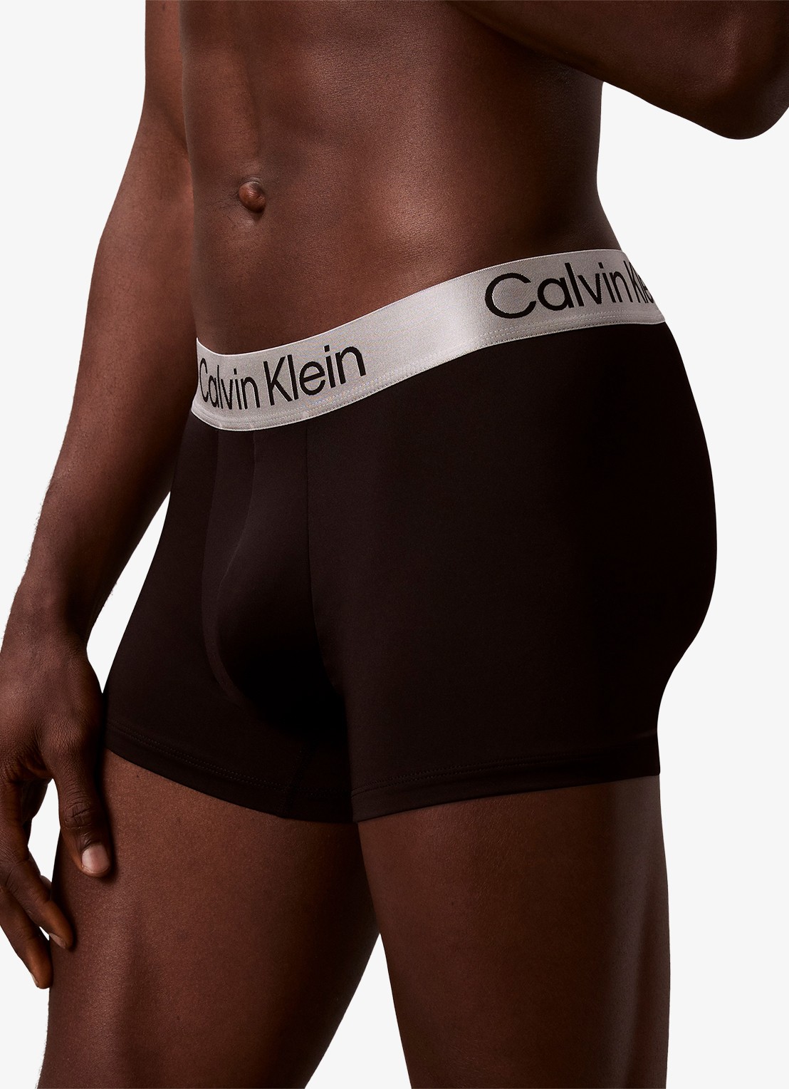 Calvin Klein Boxershorts met logoband in 3-pack - detail 3 zwart