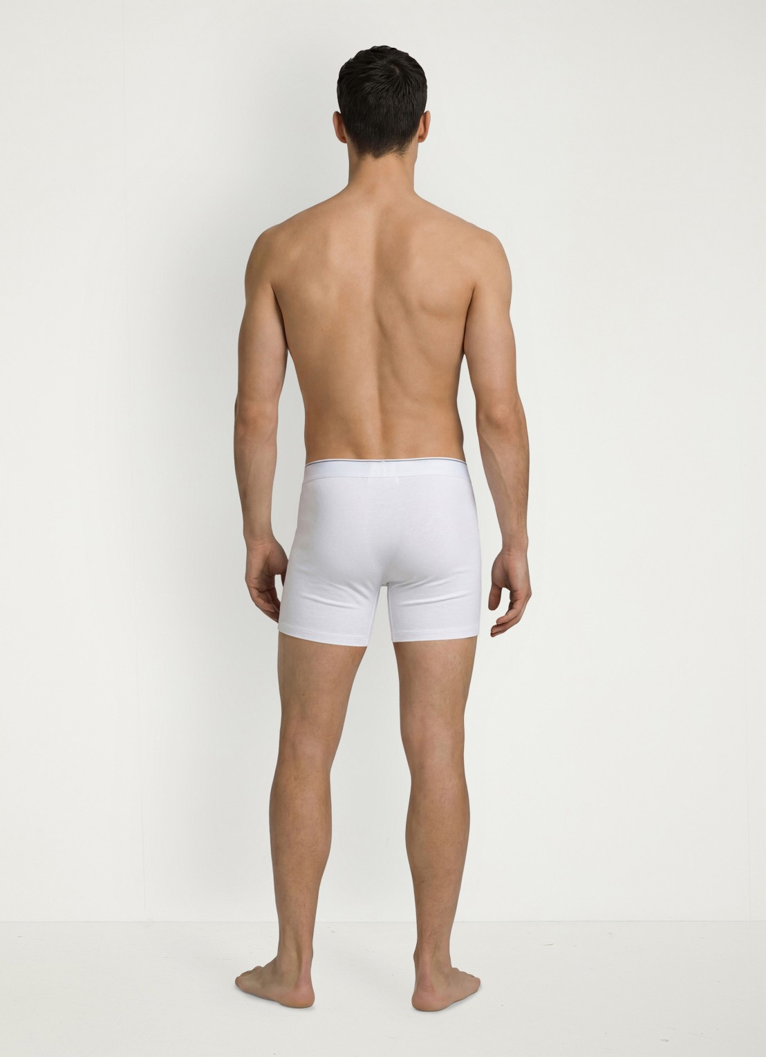 Calvin Klein Boxershorts met logoband in 3-pack - achterkant grijs