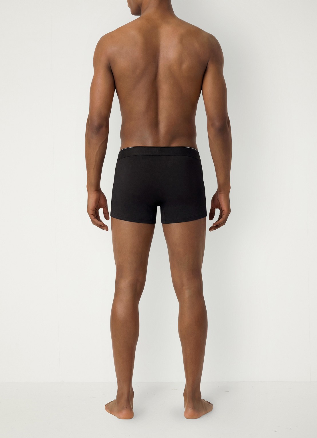 Calvin Klein Boxershorts met logoband in 3-pack - achterkant 4 zwart