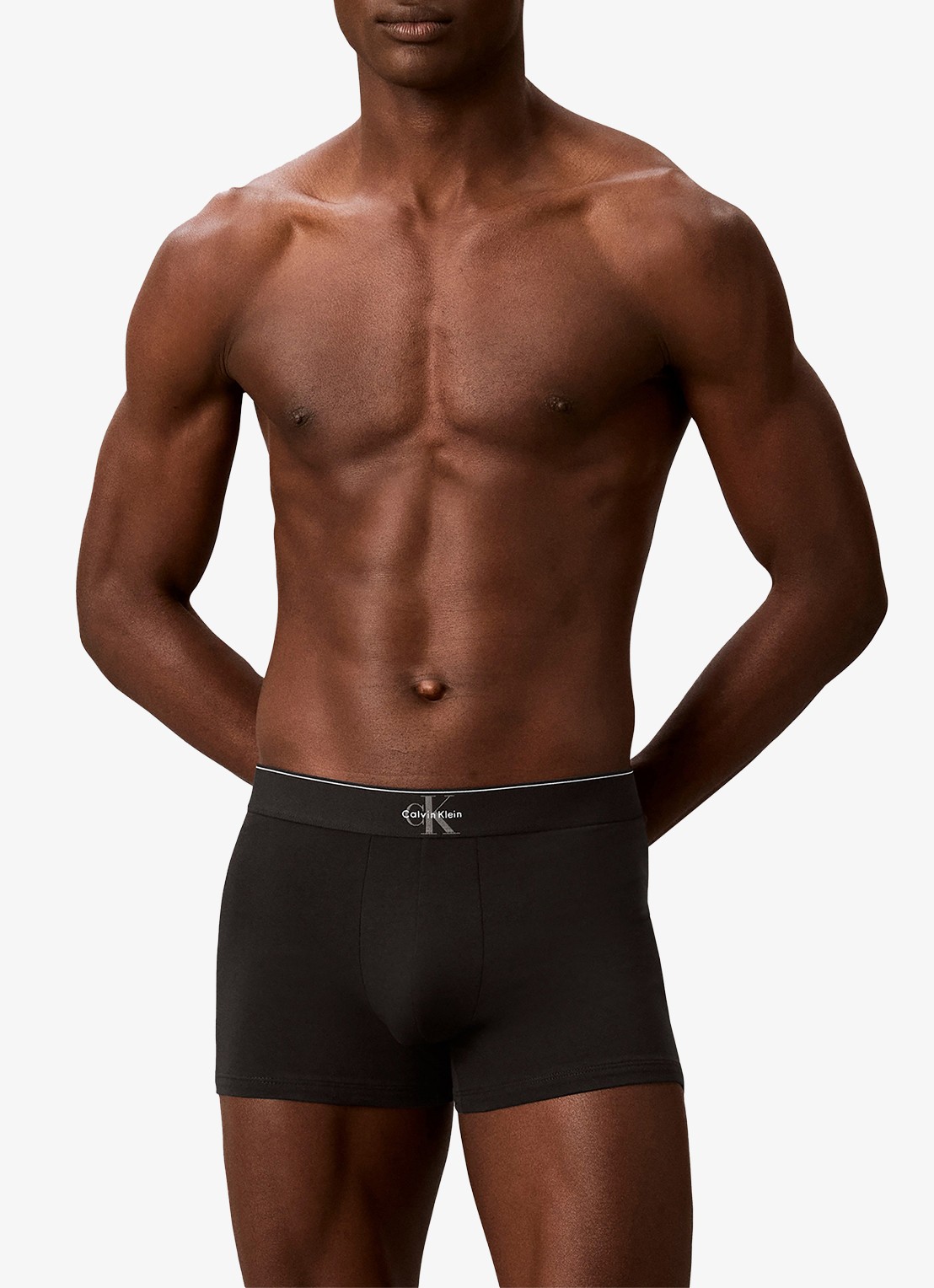 Calvin Klein Boxershorts met logoband in 3-pack - detail 3 grijs