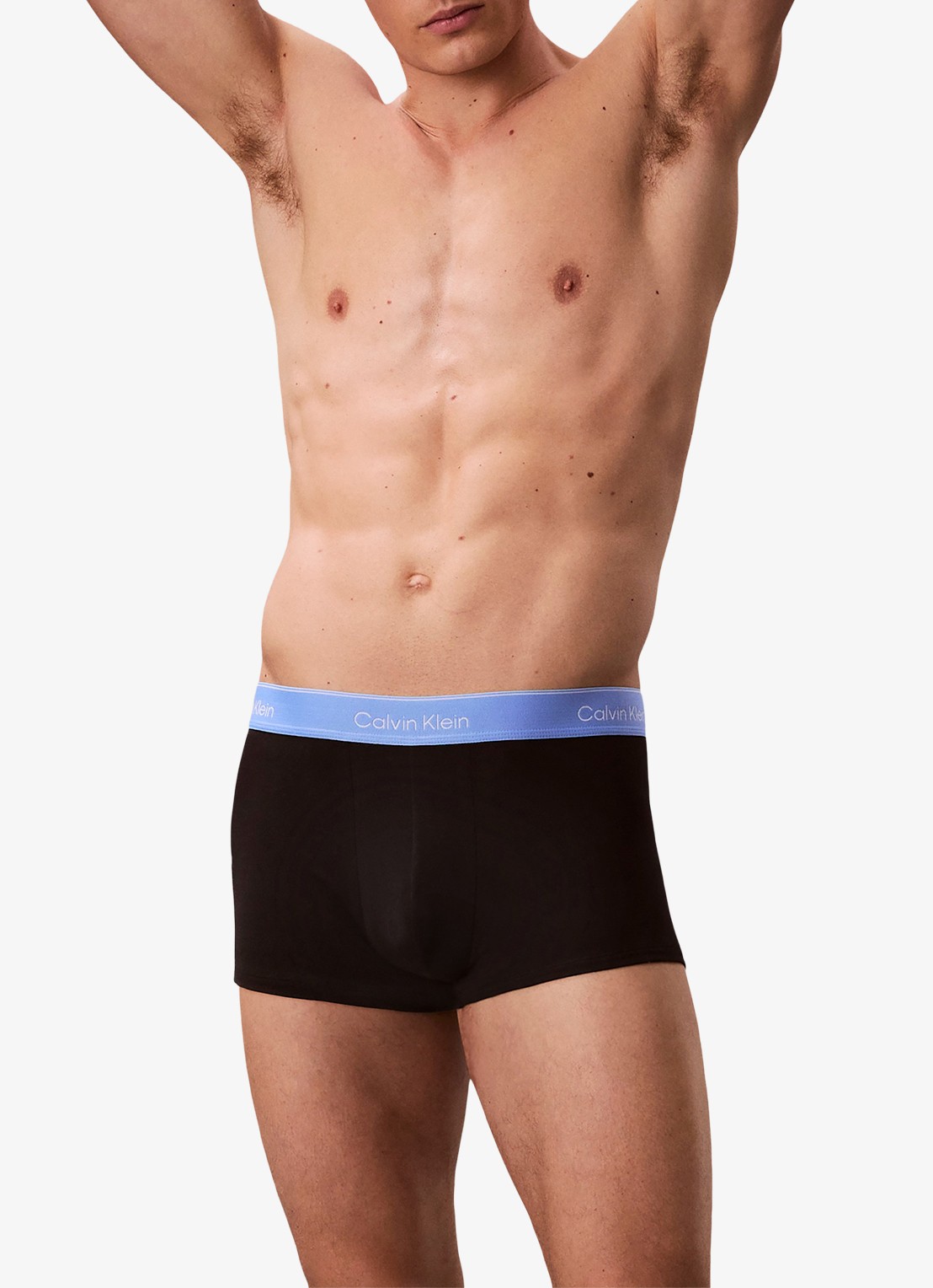 Calvin Klein Boxershorts met logoband in 5-pack - detail 2 blauw