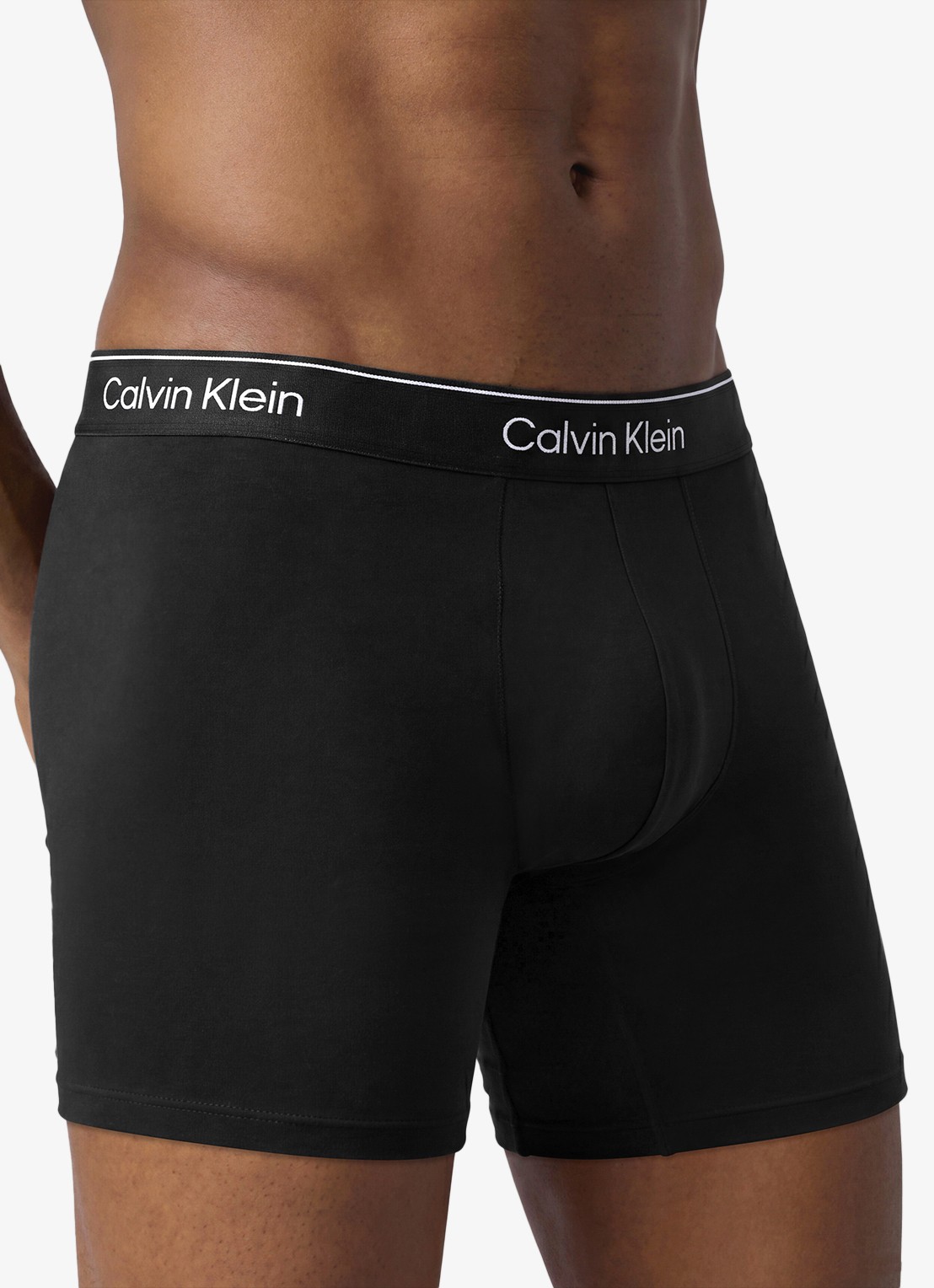 Calvin Klein Boxershorts met logoband in 5-pack - detail 2 paars