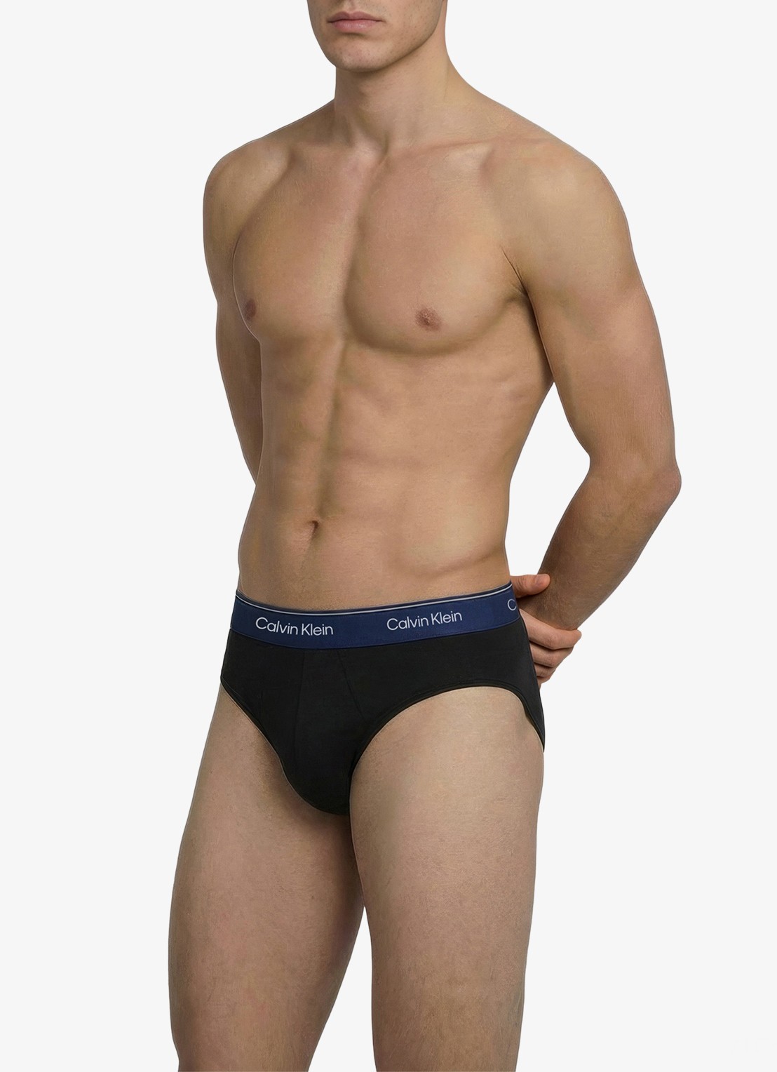 Calvin Klein Boxerslip met logoband in 5-pack - detail 2 groen