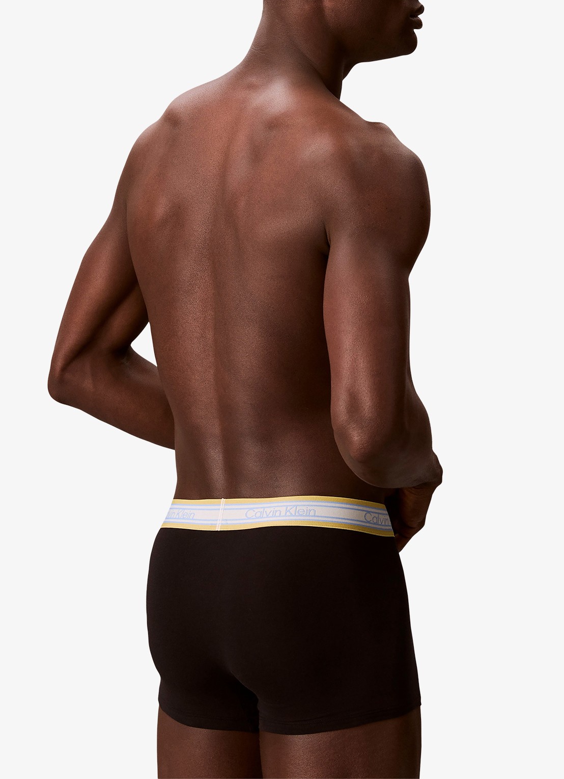 Calvin Klein Boxerslips met logoband in 3-pack - achterkant 5 beige