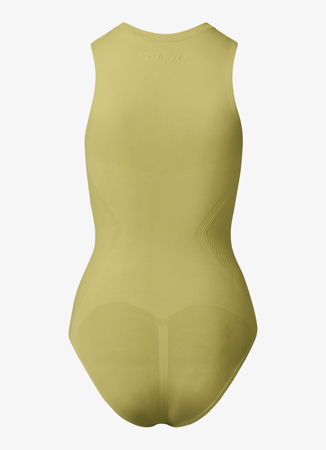 Calvin Klein Corrigerende body met rib structuur - detail 5 lime