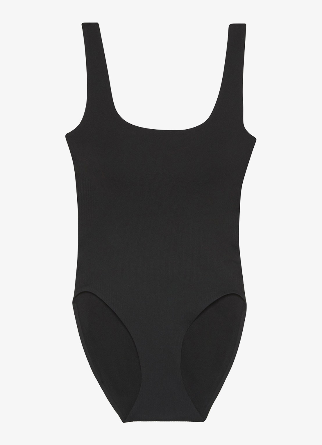 Calvin Klein Corrigerende body met rib structuur - detail 5 zwart