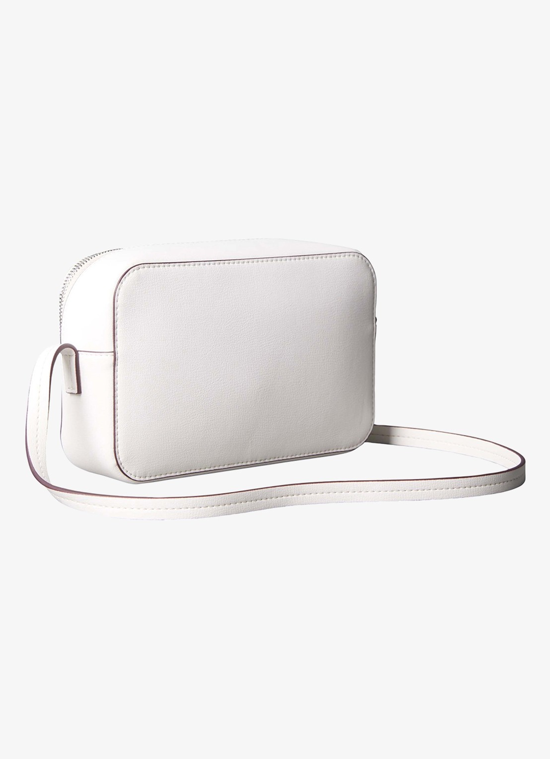 Calvin Klein Crossbodytas met logo - achterkant 3 wit