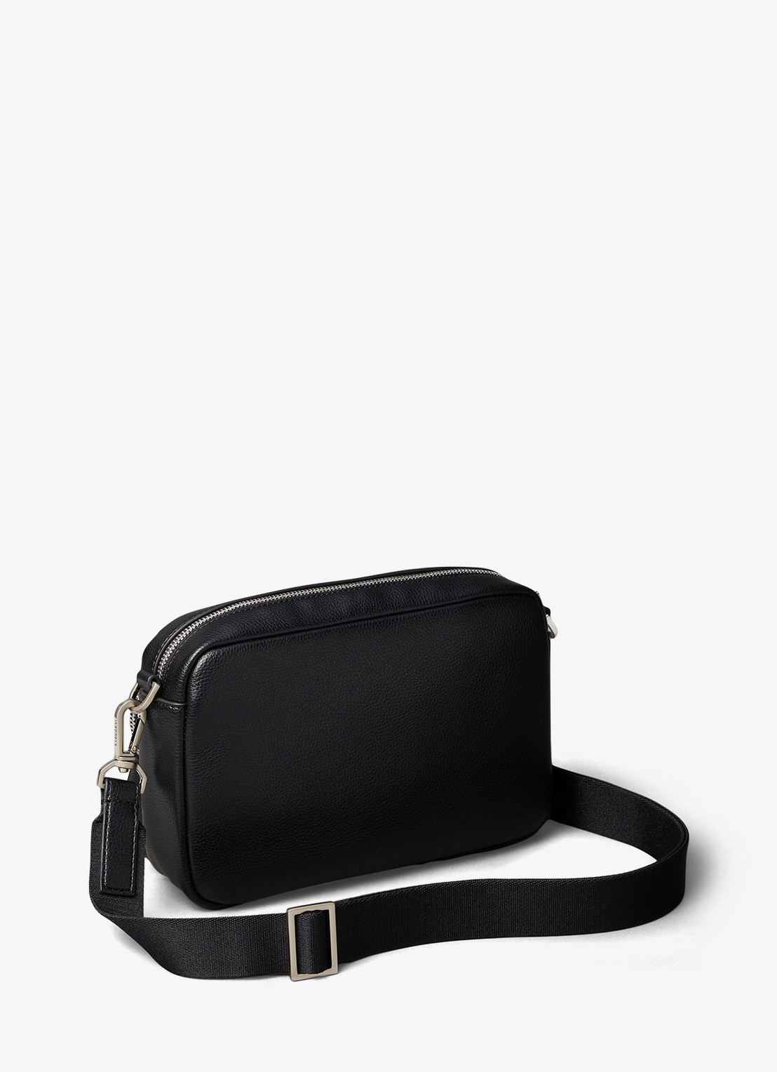 Calvin Klein Crossbodytas met logo - detail 3 zwart