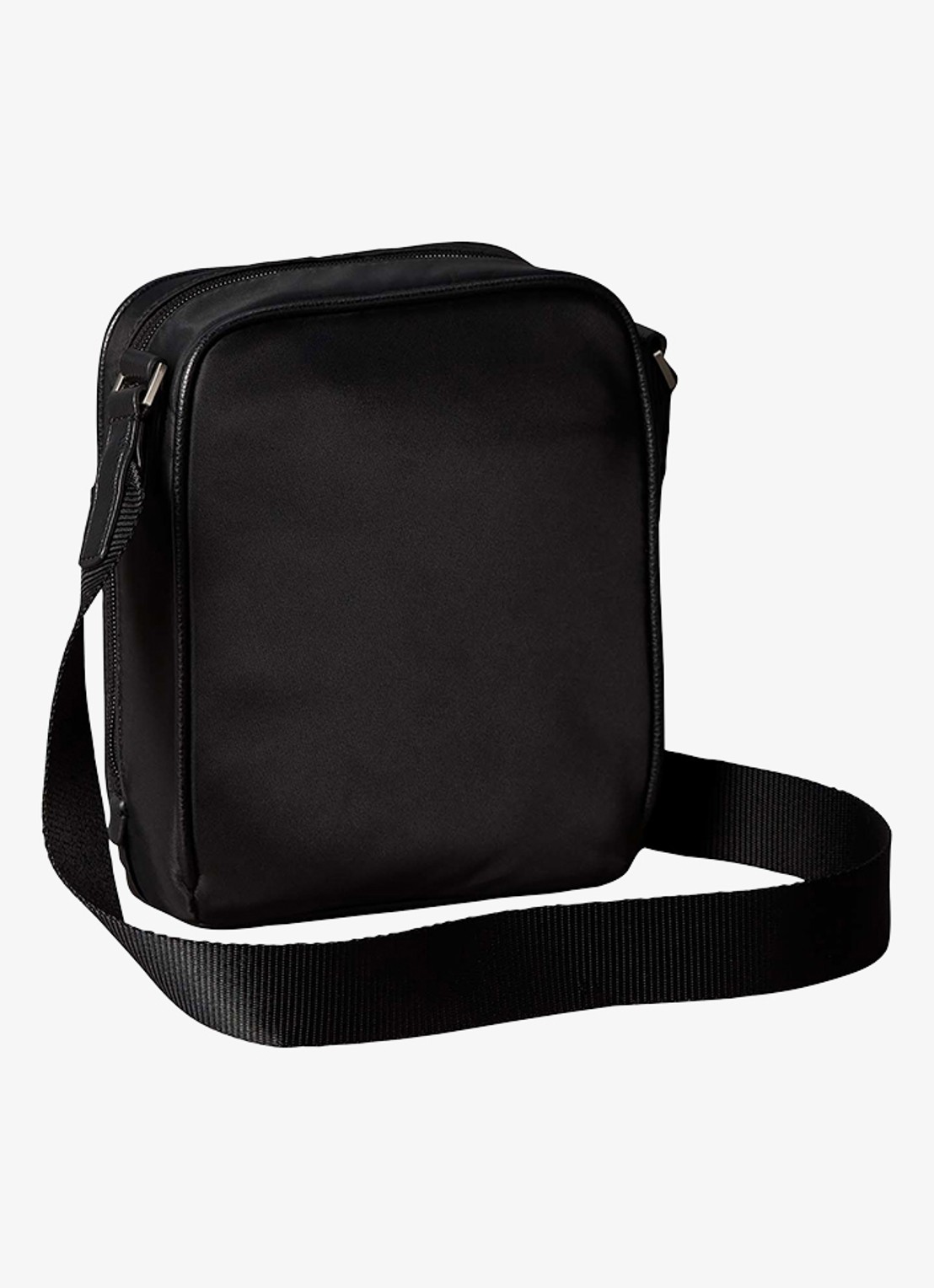 Calvin Klein Crossbodytas met logo - achterkant zwart